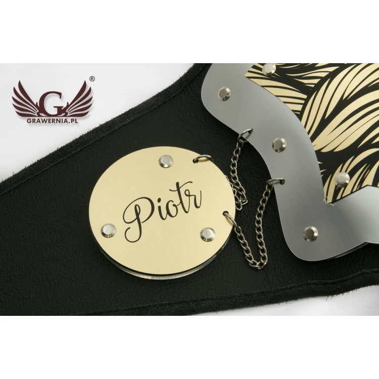 ANNIVERSARY CHAMPIONSHIP BELT FOR DAD - P038