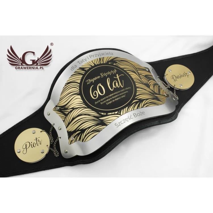 ANNIVERSARY CHAMPIONSHIP BELT FOR DAD - P038