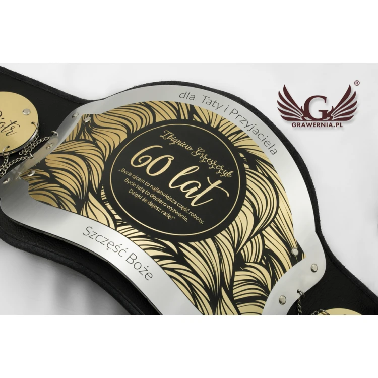 ANNIVERSARY CHAMPIONSHIP BELT FOR DAD - P038