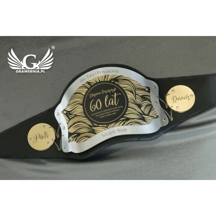 ANNIVERSARY CHAMPIONSHIP BELT FOR DAD - P038
