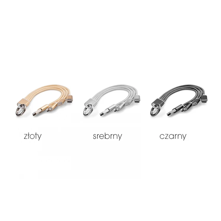 3 in 1 Toronto USB Cable - any engraving - BP95