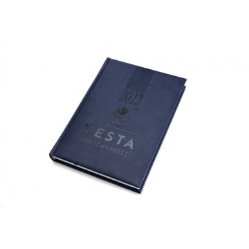 2022 Calendar with Your UV Print - Ponza Dark Blue - KAL008