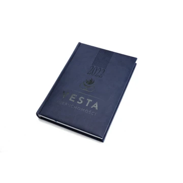2022 Calendar with Your UV Print - Ponza Dark Blue - KAL008