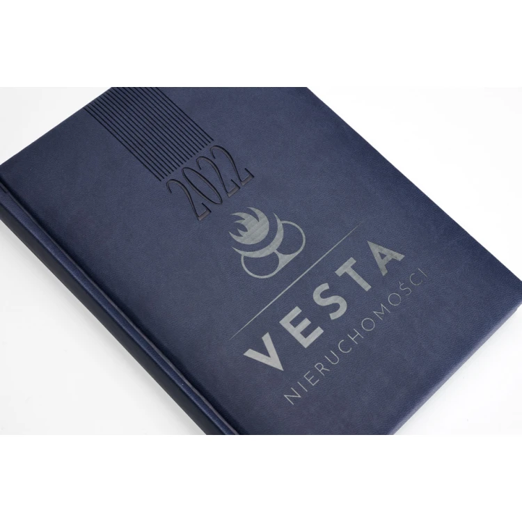 2022 Calendar with Your UV Print - Ponza Dark Blue - KAL008