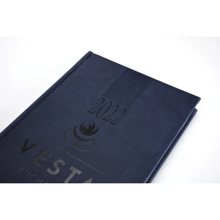 2022 Calendar with Your UV Print - Ponza Dark Blue - KAL008