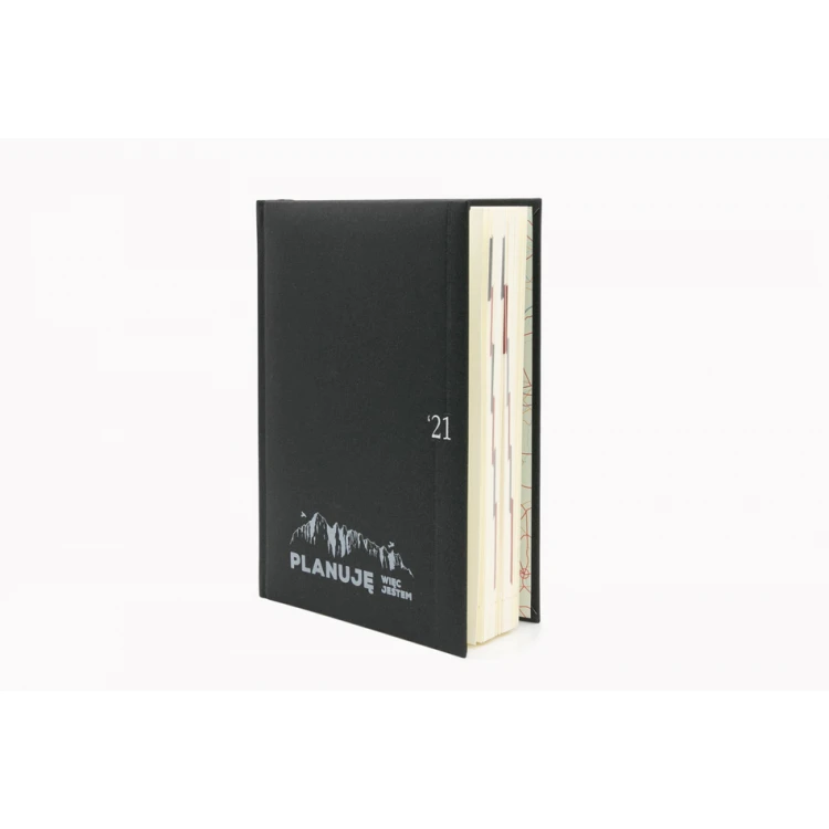 Verde Black Calendar with Your UV Print - KAL007