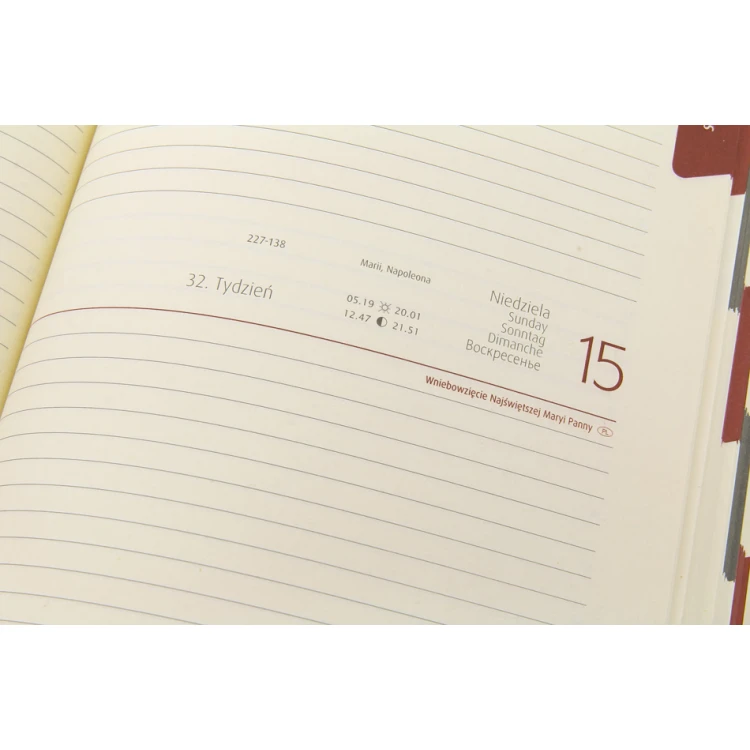 Verde Black Calendar with Your UV Print - KAL007
