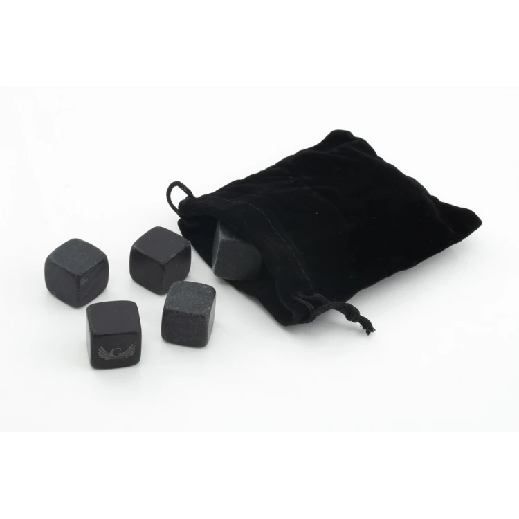 Whiskey Stones with Custom Engraving - Set of 9