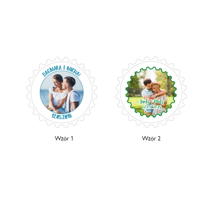 Photo Bottle Opener Capsule - Thank You Gift for Guests - KAP002