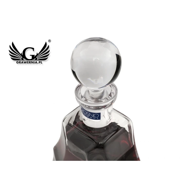 Engraved Decanter for Liqueur or Tinctures - VERA - Gift for Married Couple - KAR006