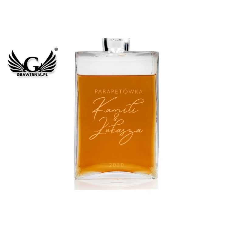 Engraved Decanter for Whisky or Liqueurs - CAMEL - Housewarming Gift - KAR020