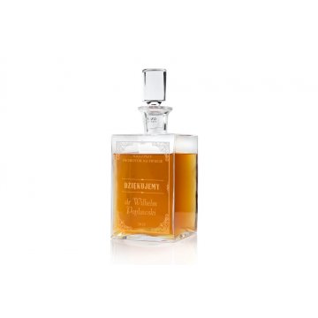 Engraved Decanter for Whisky or Liqueurs - CAMEL - Gift for Supervisor - KAR031