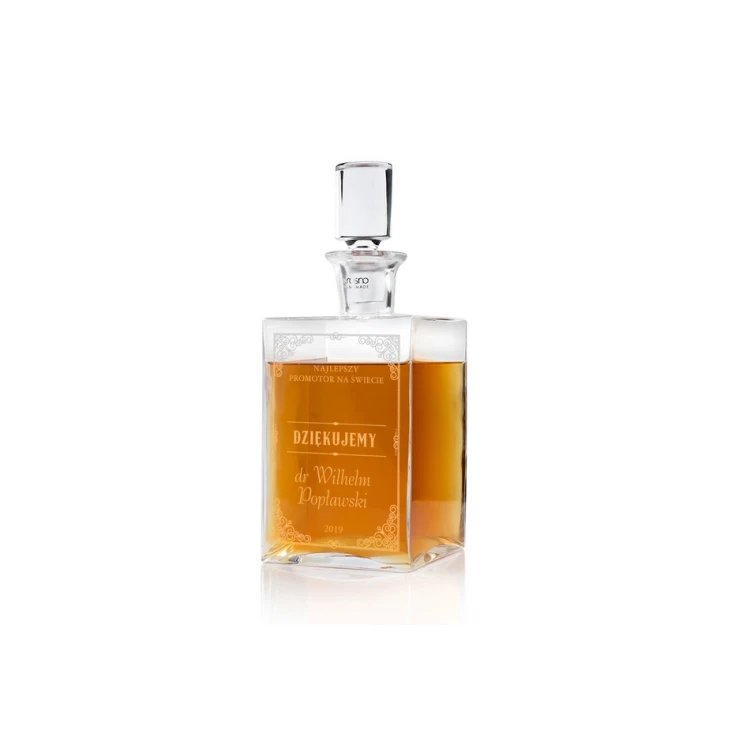 Engraved Decanter for Whisky or Liqueurs - CAMEL - Gift for Supervisor - KAR031
