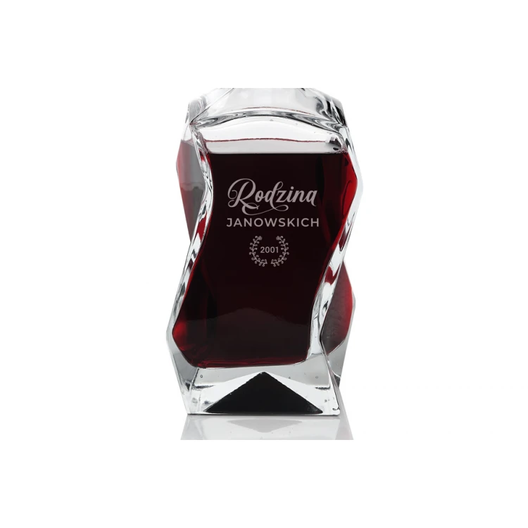 Engraved Decanter for Whisky, Wine and Liqueurs - LOUIS - Wedding Anniversary - KAR012
