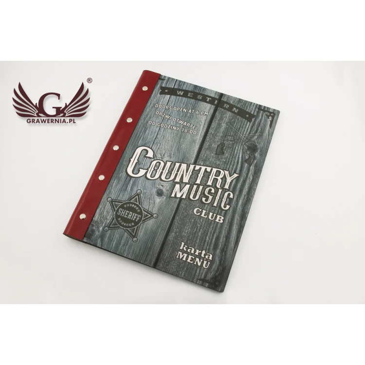 COUNTRY Menu Card - MEN011