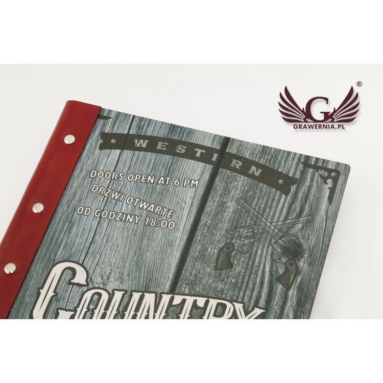 COUNTRY Menu Card - MEN011