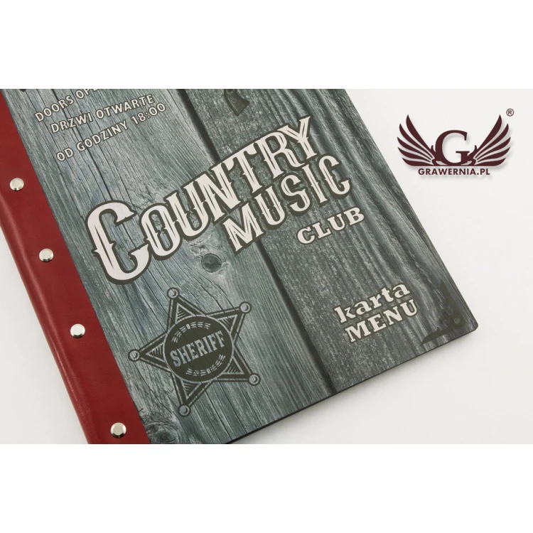 COUNTRY Menu Card - MEN011