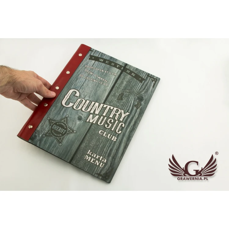 COUNTRY Menu Card - MEN011