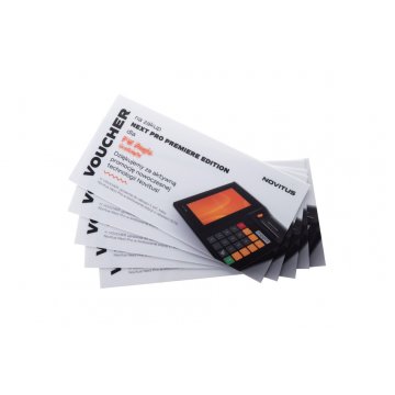 Plastic Card - Voucher - HIPS Material 1mm - Size 210x102mm - UV Color Print - WZ038