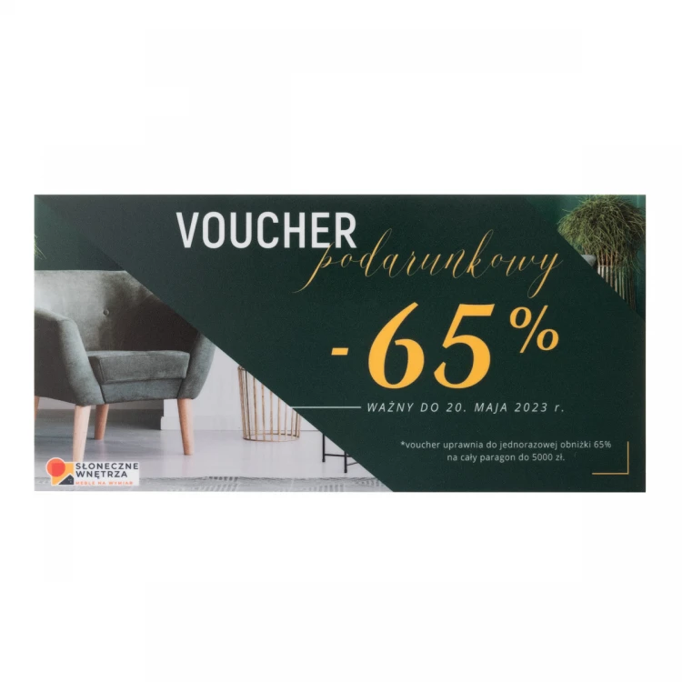 Plastic Card - Voucher - HIPS Material 1mm - Size 215x101mm - UV Color Print - WZ041