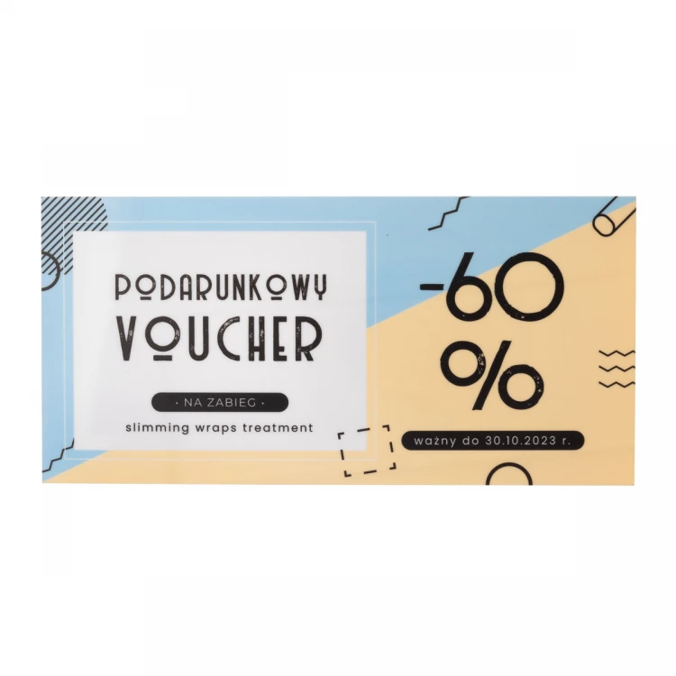 Plastic Card - Voucher - HIPS material 1mm - dimensions 215x101mm - UV color print - WZ042
