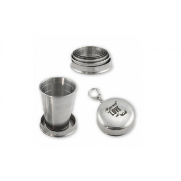 Prost 65 ml Folding Shot Glass - with any engraving