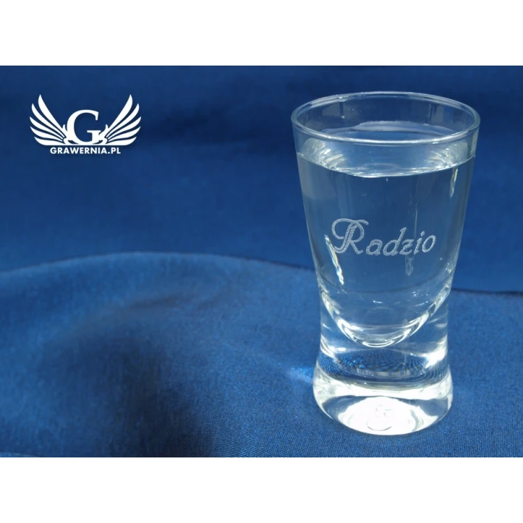 Engraved Vodka Glasses - for Wedding or Corporate Party - KL023