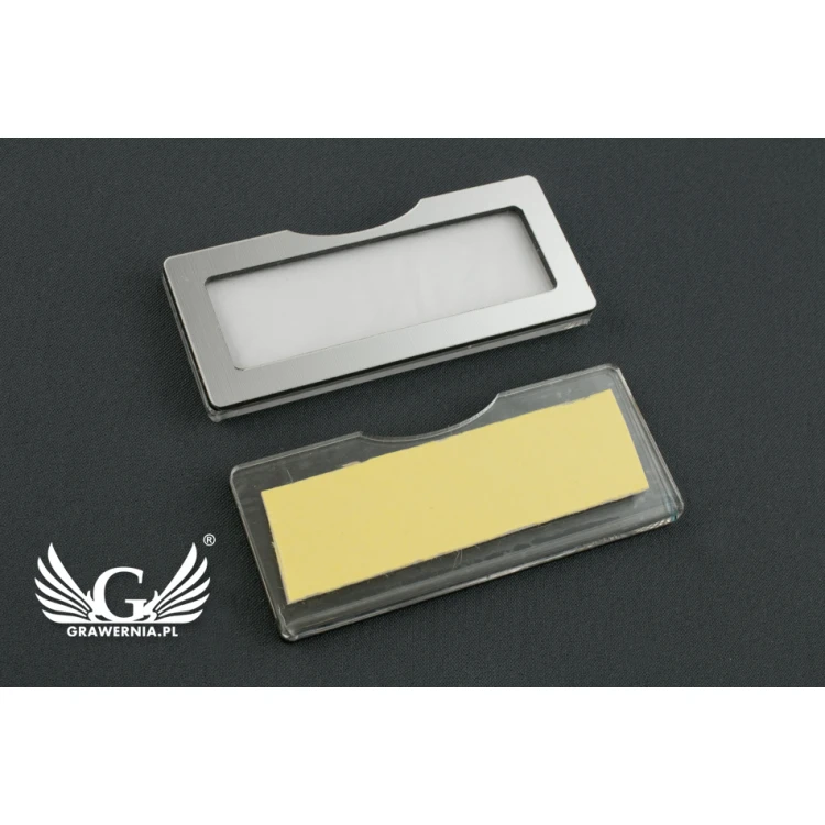 Acrylic Pocket for Cabinet Description Note - K011