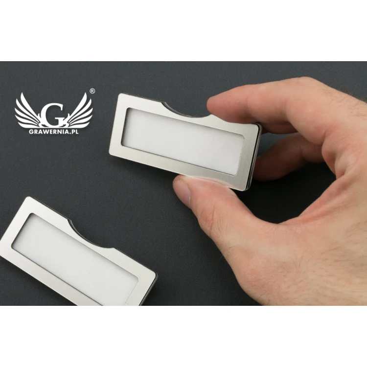 Acrylic Pocket for Cabinet Description Note - K011