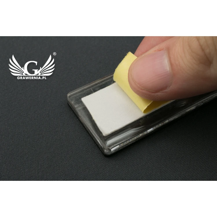 Acrylic Pocket for Cabinet Description Note - K011
