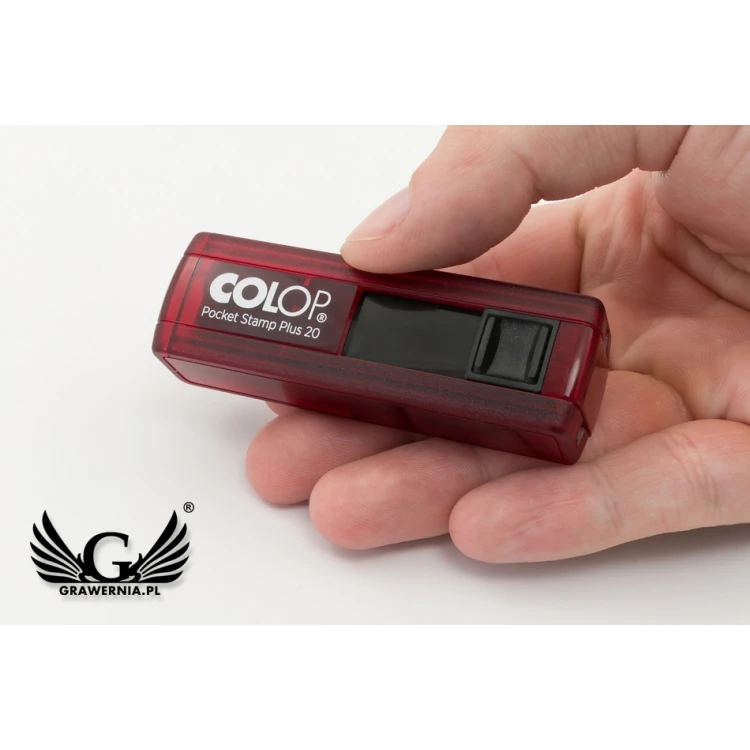 Colop Pocket Plus 20 Pocket Stamp - imprint size: 38x14mm - COL018