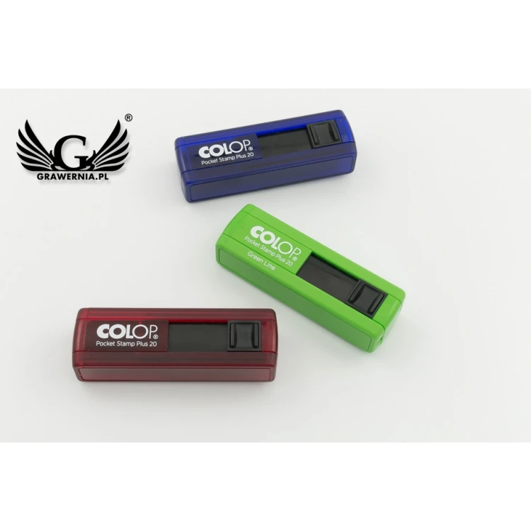 Colop Pocket Plus 20 Pocket Stamp - imprint size: 38x14mm - COL018