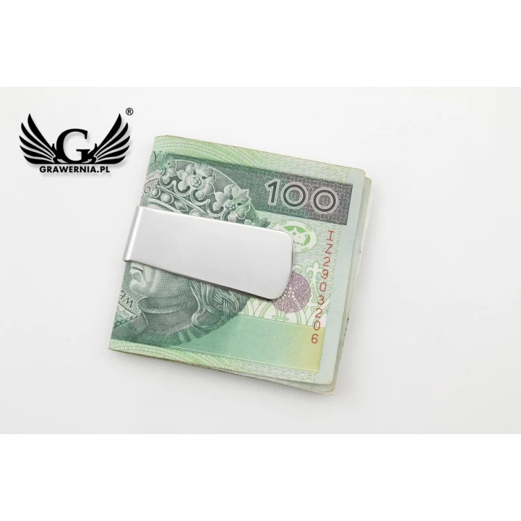 Kevin Money Clip with Engraving - SP008