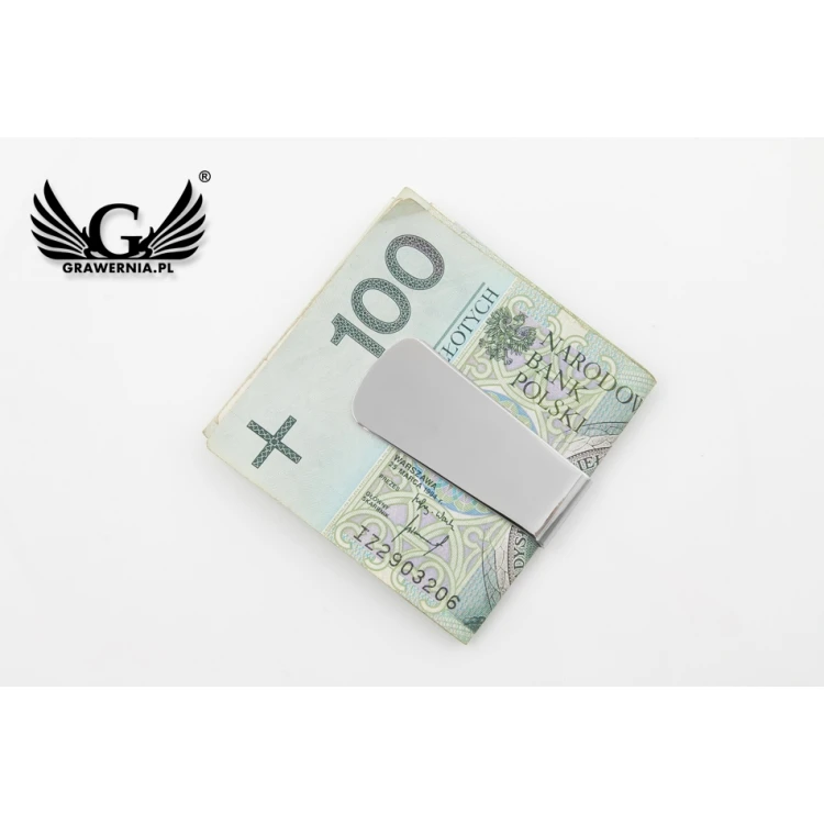 Kevin Money Clip with Engraving - SP008