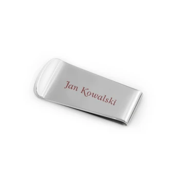 Kevin Money Clip with Engraving - SP008