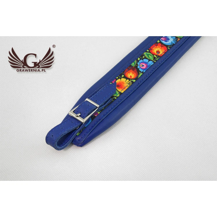 ACCORDION STRAP SET blue - Folk model - Comfort version - PDA003