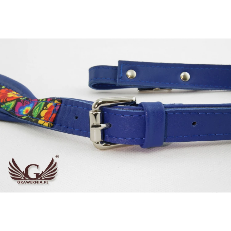 ACCORDION STRAP SET blue - Folk model - Comfort version - PDA003