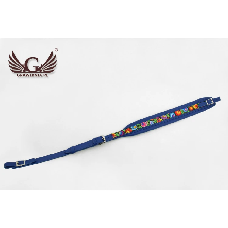ACCORDION STRAP SET blue - Folk model - Comfort version - PDA003