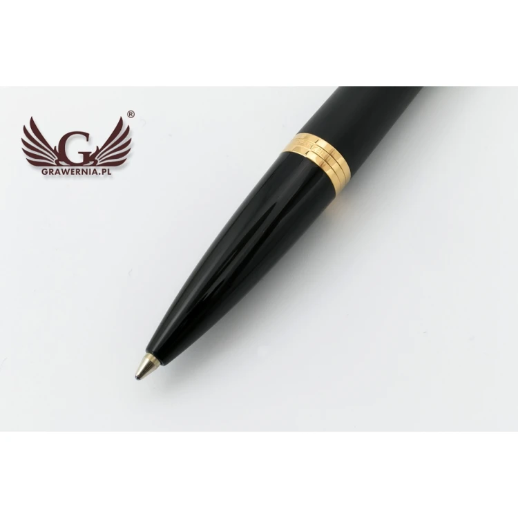 Parker URBAN Muted Black GT Fountain Pen and Ballpoint Pen Set with Case - PAR006-DUO-PT
