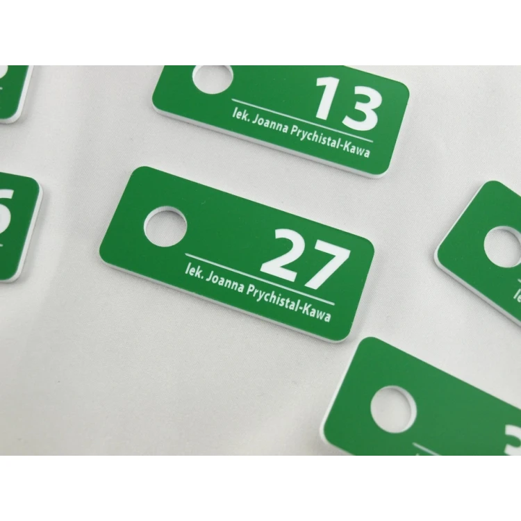 Patient Registration Blocks - Green - Medical Clinic