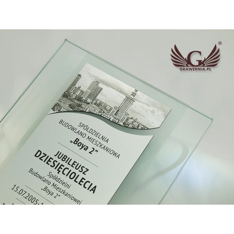 GLASS DIPLOMA - DSZ045 - vertical