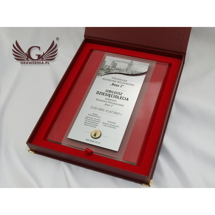 GLASS DIPLOMA - DSZ045 - vertical