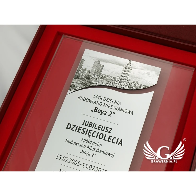 GLASS DIPLOMA - DSZ045 - vertical
