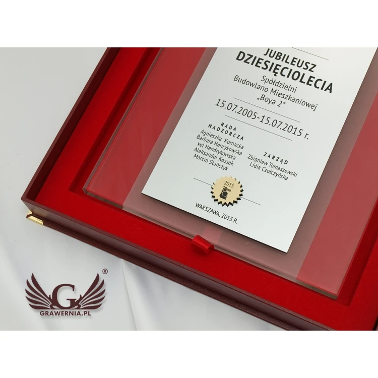 GLASS DIPLOMA - DSZ045 - vertical