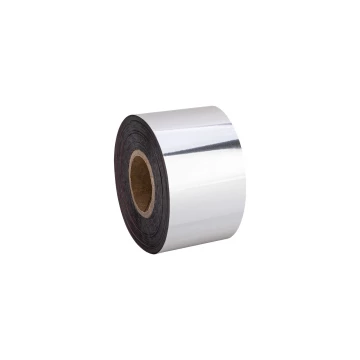 Hot stamping foil 4 cm - silver - length 120m - BP205