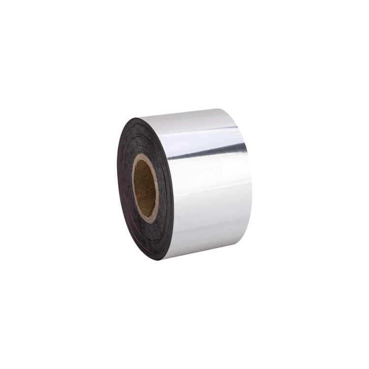Hot stamping foil 4 cm - silver - length 120m - BP205