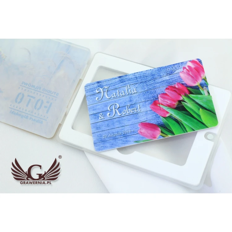 Photo Card Pendrive 8, 16 or 32GB USB 2.0 - UV print