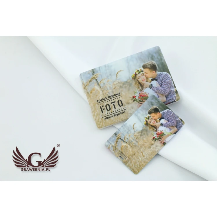 Photo Card Pendrive 8, 16 or 32GB USB 2.0 - UV print