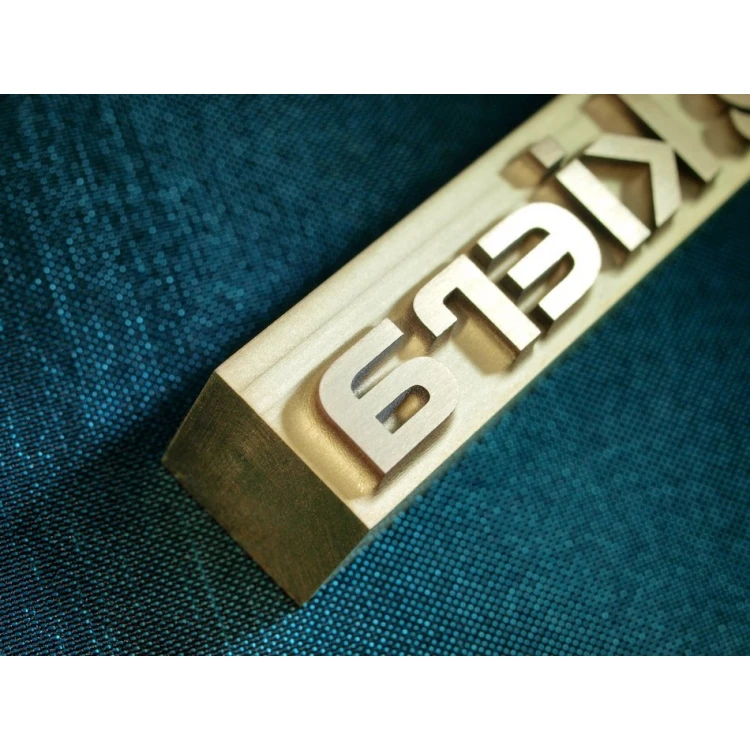 HOTSTAMP - Die / Stamp for hot embossing of a logo