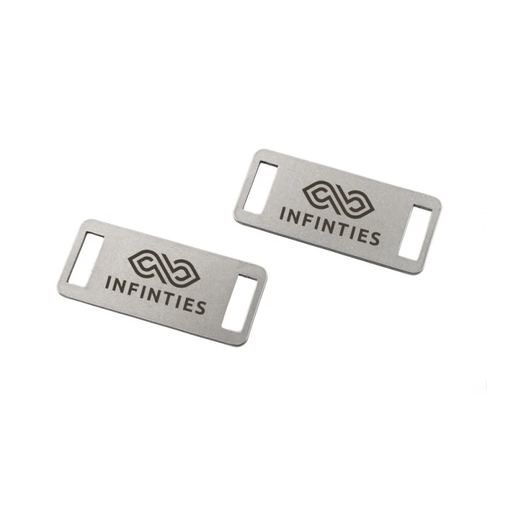 Steel Clothing Tags - dimensions: 35x15mm - ME20